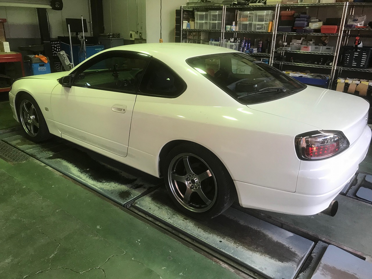 S15 シルビア 純正 サイドステップ オプション 塗装済み-eastgate.mk